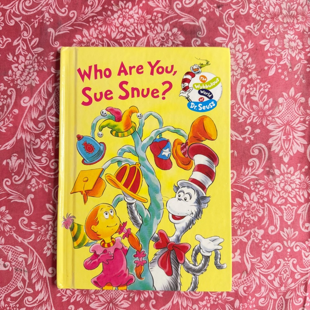 Who Are You Sue Snue? Dr Seuss Wubbulous World Hardcover Book 1997 Tish Rabe